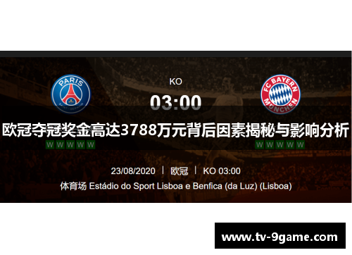 欧冠夺冠奖金高达3788万元背后因素揭秘与影响分析