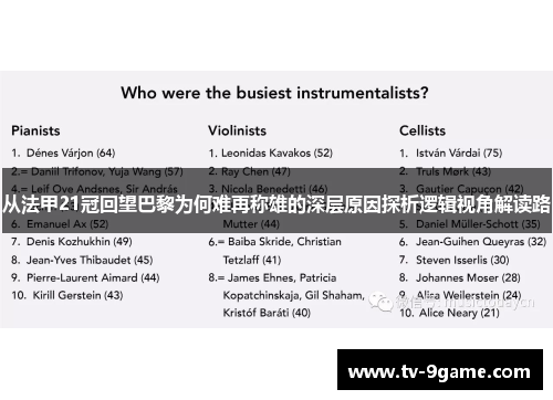 从法甲21冠回望巴黎为何难再称雄的深层原因探析逻辑视角解读路